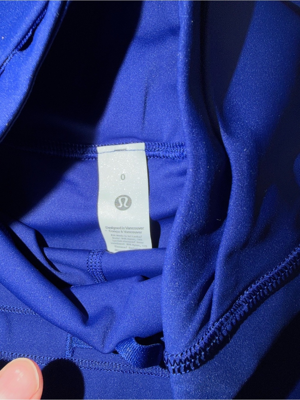 lululemon athletica Fast and Free HR Tight 25" - Royal Blue-NWT - Picture 3 of 4